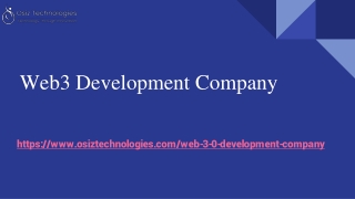 Web3 Development Company