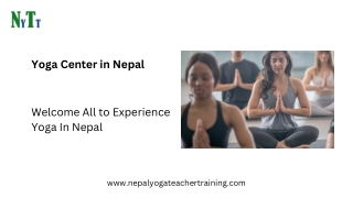 Yoga Center in Nepal