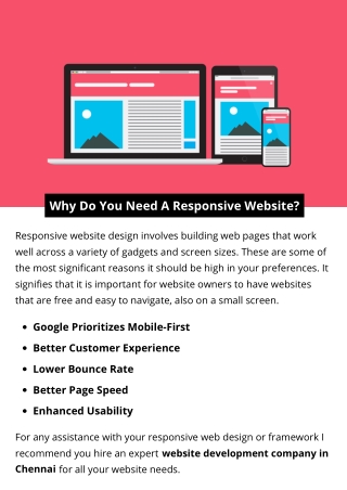 Why Do You Need A Responsive Website?