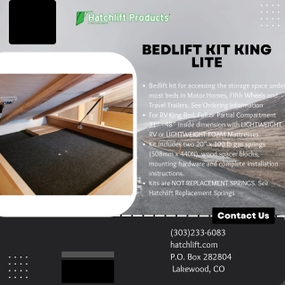 Bedlift Kit KING LITE