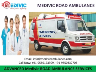 Medivic Ambulance Service in Delhi | Maintain Complete Hygiene