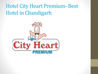 Hotel city heart