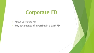 Purchase corporate FD securities? Know Risks and Benefits | Motilal Oswal