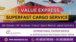 INTERNATIONAL EXPRESS PARCEL BOOKING SERVICES IN CHENNAI