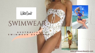 Australian Swimwear Designer | White Sands Swimwear