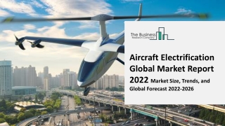 Aircraft Electrification Global Market By Type, By Technology, By Component, By Application, Regional Analysis and Forec