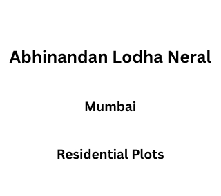 Abhinandan Lodha Plots Neral Mumbai | E-Brochure