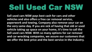 Car Wreckers in Sydney CBD