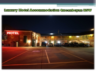 Luxury Motel Accommodation Queanbeyan NSW