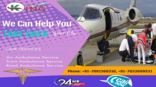 Pick King Air Ambulance Service in Patna-High-Class Medical Support