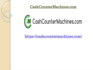 Money Counter Machine