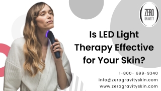 Is LED Light Therapy Effective for Your Skin?