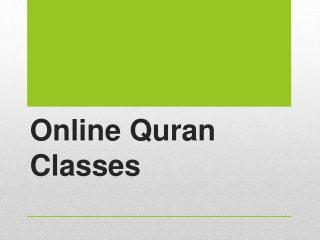 Online Quran Classes — Courses For Quran & Arabic Language
