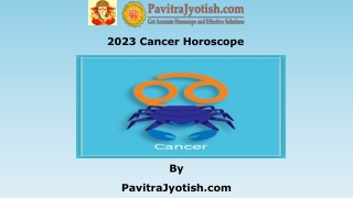 2023 Cancer Yearly Horoscope Predictions