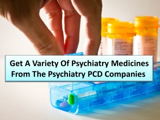 Need of psychiatry pharma companies