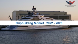 Shipbuilding Market Future Prospects Forecast to 2028