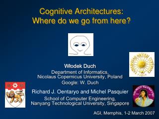 Cognitive Architectures: Where do we go from here?