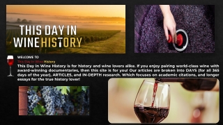 Napa Wine History