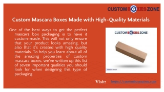 A sign of customer satisfaction via custom cream boxes