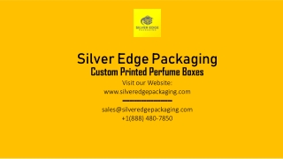 Info about Custom Printed Perfume Boxes