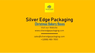 Info about Christmas Bakery Boxes