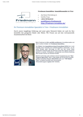 Friedmann Immobilien-Immobilienmakler Trier