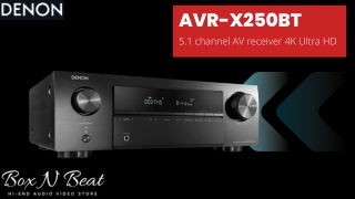Denon AV Receiver AVR-X250BT