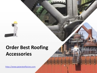 Order Best Roofing Accessories - www.qatarsteelfactory.com