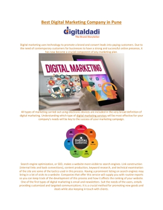 Best Digital Marketing Company in Pune