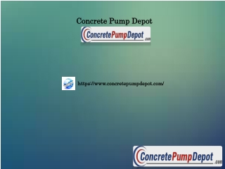 Concrete Pump Trucks for Sale, concretepumpdepot.com