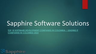 Top 10 Software Development Companies in Colombia