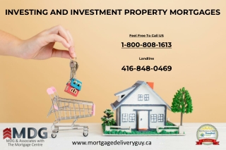 INVESTING AND INVESTMENT PROPERTY MORTGAGES - Mortgage Delivery Guy