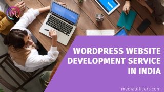 WordPress Website Development Service In India