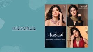 Hazoorilal