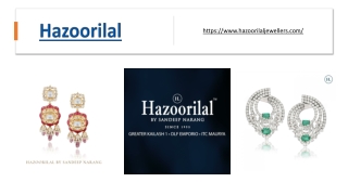 Hazoorilal