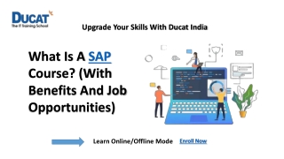 What Is A SAP Course? (With Benefits And Job Opportunities)