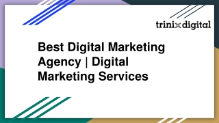 Best Digital Marketing Agency | Digital Marketing Services