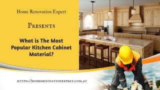 What is The Most Popular Kitchen Cabinet Material