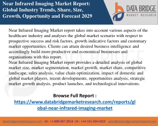 Near Infrared Imaging Market