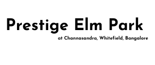 Prestige Elm Park Channasandra Whitefield Bangalore E brochure