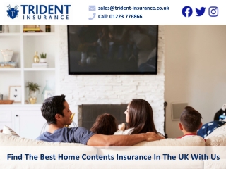 Find The Best Home Contents Insurance In The UK With Us