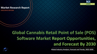 Global Cannabis Retail Point of Sale (POS) Software Market, Reaching at a  CAGR of 15.2% from 2022 to 2030