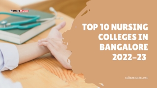 Top 10 Nursing Colleges in Bangalore 2022-23