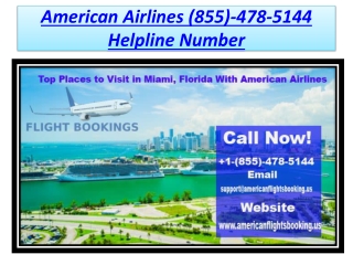 American Airlines 〔 1 (855)-478-5144〕 Reservation Number