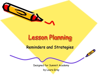 Lesson Planning