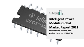 Intelligent Power Module Global Market By Voltage Rating, By Current Rating, By Application, By Regional Forecast Till 2