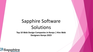 Top 10 Web Design Companies in Kenya | Hire Web Designers Kenya 2023