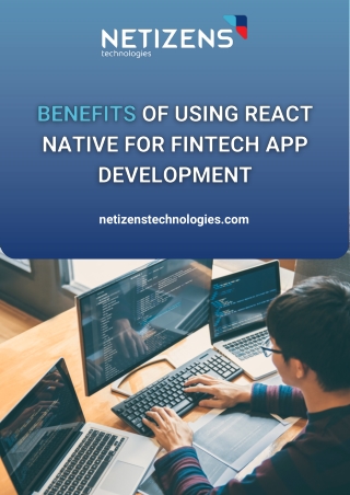 Guide to Benefits Of React Native For Fintech App Development