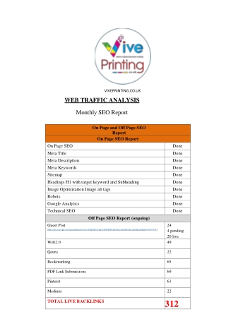 VIVEPRINTING uk NOV REPORT