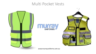 Multi Pocket Vests - Multi Pocket Vest 3M Hi Vis Tape Yellow